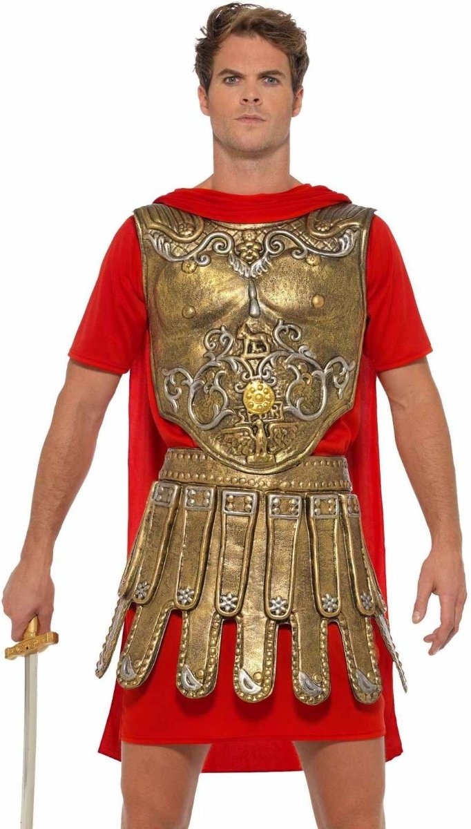 Strijder (Oudheid) Kostuum | Onverslaanbare Gladiator Postulaticius | Man | Medium | Carnaval kostuum | Verkleedkleding